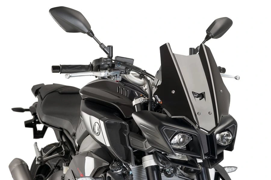 TRIUMPH BONNEVILLE T 120 BLACK [2025] - Tela de turismo PUIG | Preto | PUIG 8917N