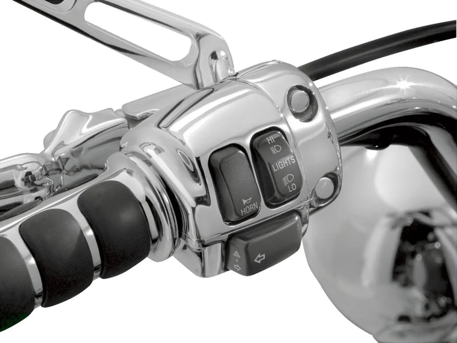 Harley-Davidson Low Rider S [Kuryakyn]-Caixa de interruptor de chroquelada