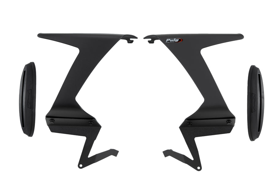 KAWASAKI ZX-6R NINJA [2025] – Spoiler lateral de corrida – Look carbono