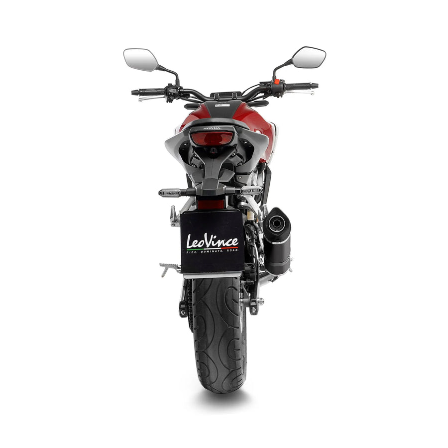 honda cb 125 [LEOVINCE] – sistema de escapamento completo LV One Evo Black Edition