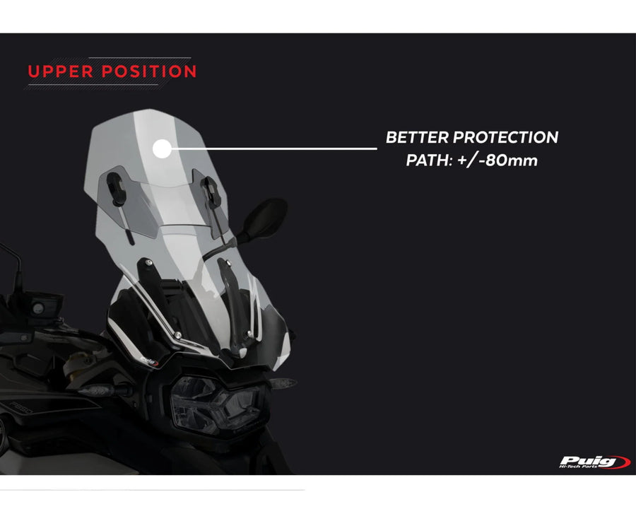 BMW F 750 GS [2024] – Pára-brisa ajustável – fortemente escurecido