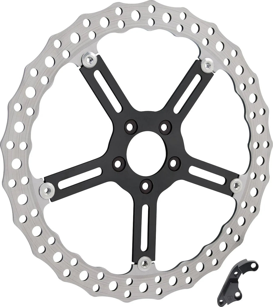 Harley Davidson fxlrst [ARLEN NESS] – Kit de rotor flutuante irregular de freio grande de 15"