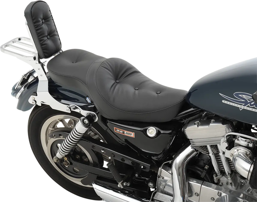 harley-davidson sportster s [DRAG SPECIALTIES] – Assento plano de vinil duplo