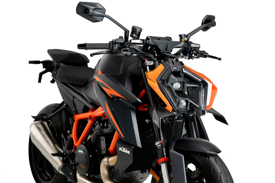 KTM 1390 SUPER DUKE R EVO [2025] – Para-brisa com carenagem nua frontal