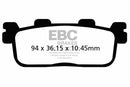 Yamaha DT 125 [EBC] -SFA-HH Roller Sinter Metal Breke Pachots-1
