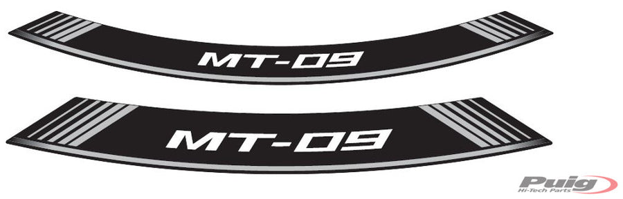 YAMAHA MT-09 SPORT TRACKER [2016] - Rim Strips Specials - Prata