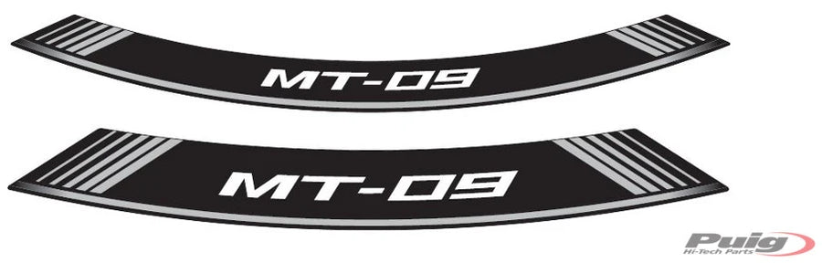 YAMAHA MT-09 SPORT TRACKER [2016] - Rim Strips Specials - Prata