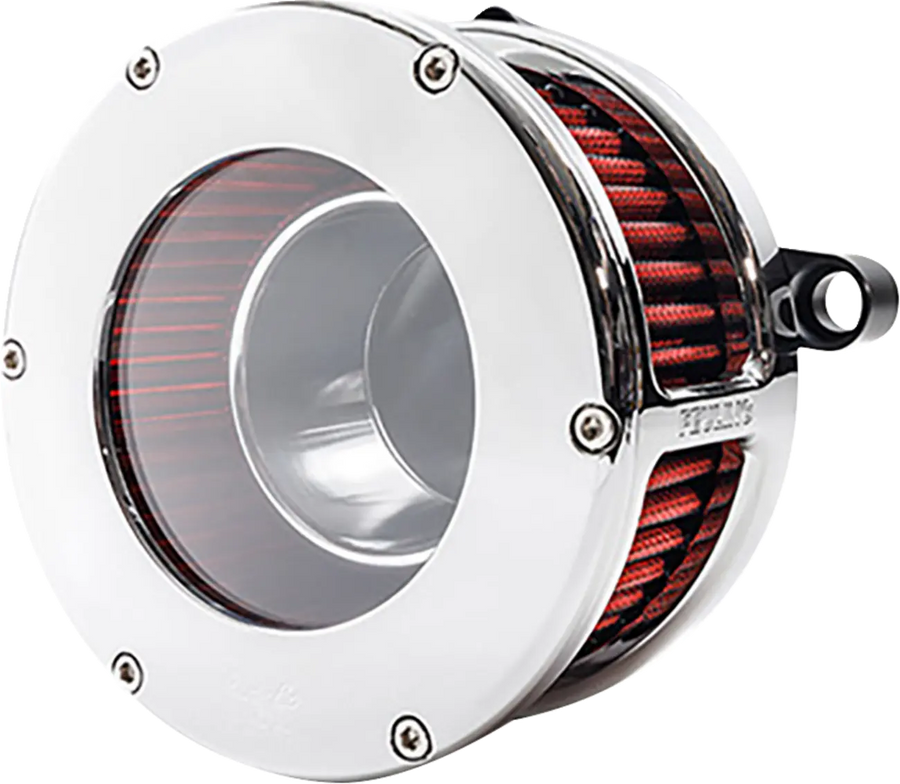 Harley-Davidson FXLRST 1923 Softail Low Rider ST 117 H.O. [2026] - Kit de filtro de ar BA - Superfície: Cromado, Vermelho, Transparente - Imagem 1