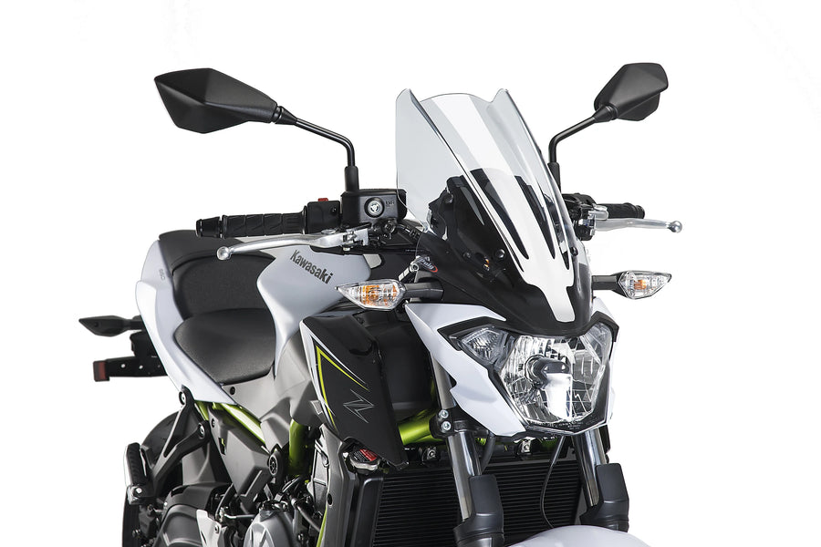 KAWASAKI Z 650 [2019] - Pára-brisa de turismo de nova geração PUIG | Limpar | PUIG 9369W