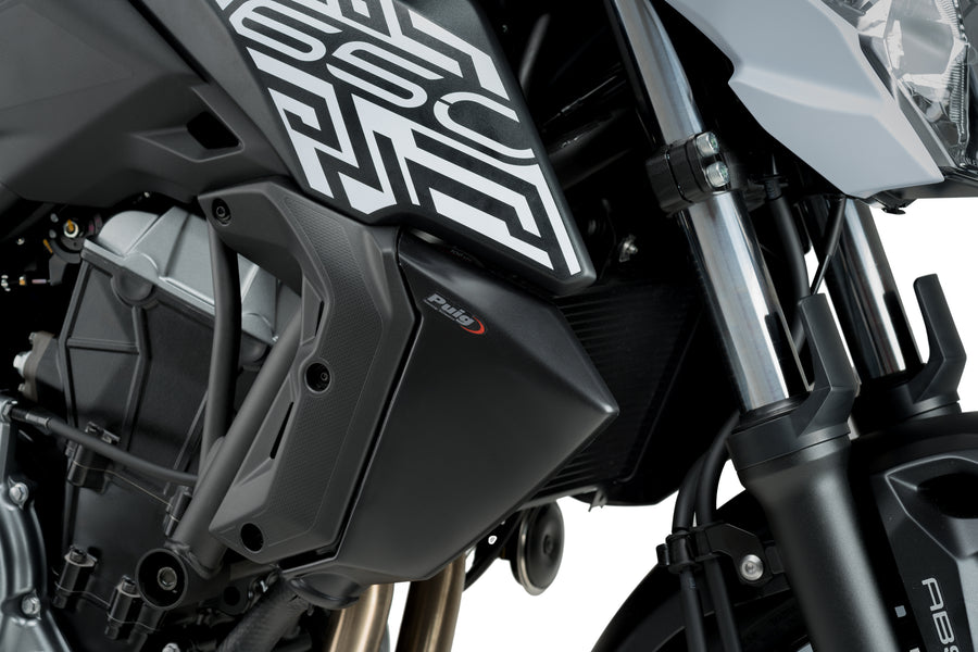 KAWASAKI Z 650 [2019] – tampa do radiador – visual de carbono