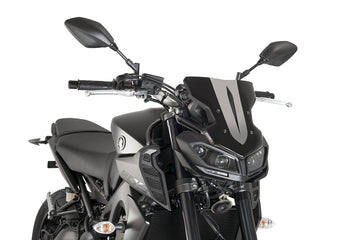 YAMAHA MT-09 SP [2020] - Pára-brisa esportivo de nova geração | Preto | PUIG 9376N