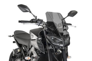 YAMAHA MT-09 SP [2020] - Pára-brisa Touring de Nova Geração | Fortemente tonificado | PUIG 9377F