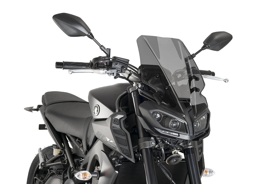 YAMAHA MT-09 SP [2020] - Pára-brisa Touring de Nova Geração | Fortemente tonificado | PUIG 9377F