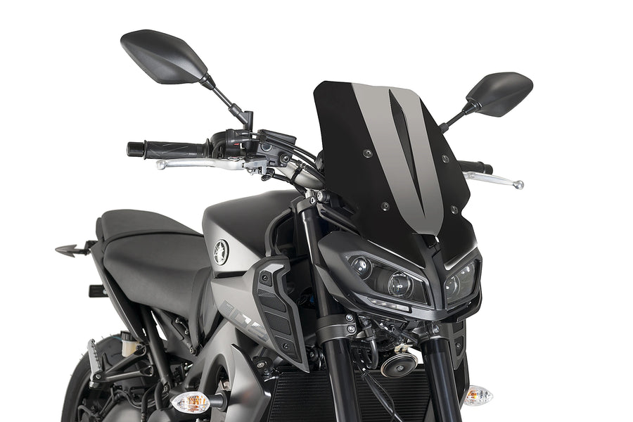 YAMAHA MT-09 SP [2020] - Pára-brisa Touring de Nova Geração | Preto | PUIG 9377N