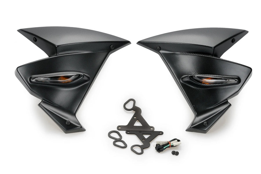 YAMAHA MT-09 SP [2020] – Tampa do radiador – Preto fosco