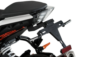 KTM 125 DUKE 2017-2018 - Suporte de matrícula | Preto | PUIG 9492N