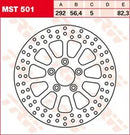 Harley-Davidson Xl 883 R Roadster [2011-2013] - Custom Series starre Bremsscheibe – Art.-Nr. 110635 – Bild 6