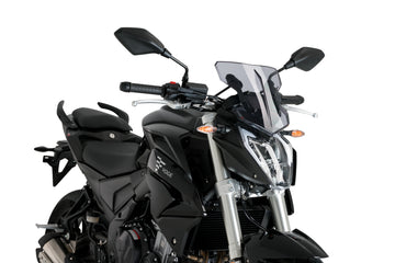 VOGE 500R [2025] – Carenagem da viseira do flanco – fortemente escurecida