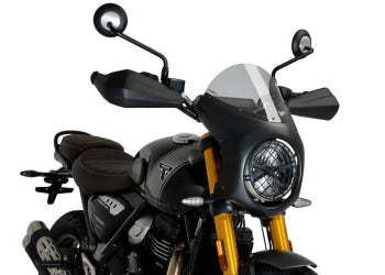 TRIUMPH SCRAMBLER 400X [2025] – Pára-brisas – Titânio - 0