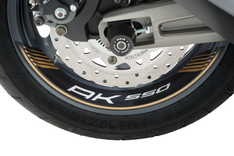 KYMCO AK 550 PREMIUM [2025] – Rim Strips Specials – Prata