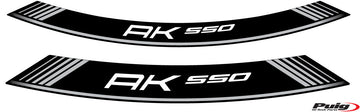 KYMCO AK 550 PREMIUM [2025] – Rim Strips Specials – Prata - 0
