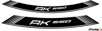 KYMCO AK 550 PREMIUM [2025] – Rim Strips Specials – Prata