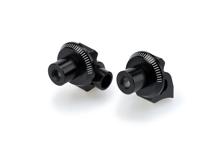 APRILIA DORSODURO 900 [2020] – Almofada de borracha adaptadora para apoio de pés “Rider” – Preto