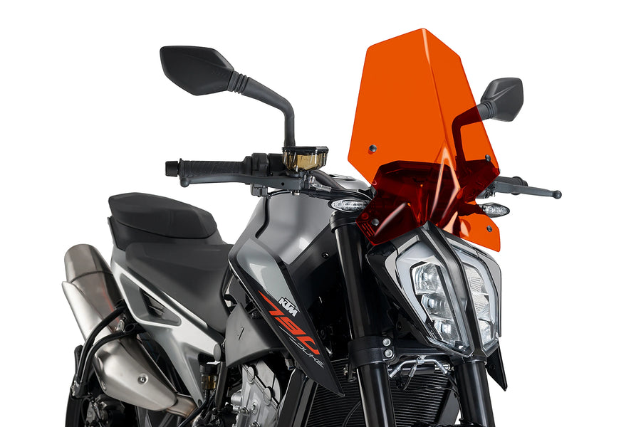 KTM 890 DUKE R [2025] - Pára-brisa esportivo de nova geração | Laranja | PUIG 9668T
