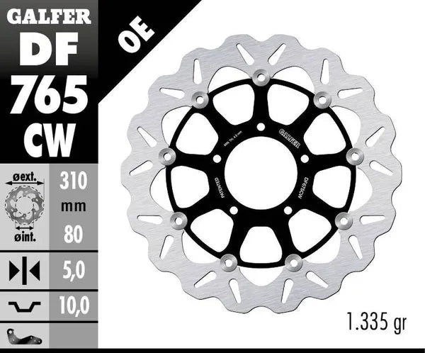 Mv Agusta F4 750 AGO [2003-2004] - Bremsscheiben – Bild 5