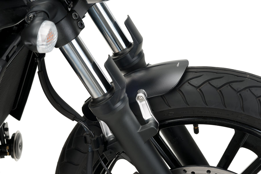 KAWASAKI VULCAN S [2025] – Pára-lama dianteiro em chapa grossa de alumínio – Preto