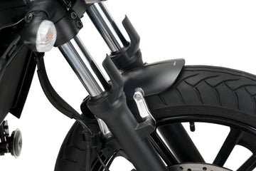 KAWASAKI VULCAN S [2025] – Pára-lama dianteiro em chapa grossa de alumínio – Preto - 0