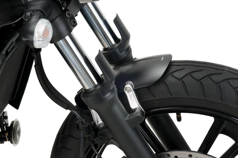 KAWASAKI VULCAN S [2025] – Pára-lama dianteiro em chapa grossa de alumínio – Preto