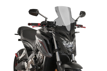 HONDA CB 650 F [2018] - Pára-brisa esportivo de nova geração | Fortemente tonificado | PUIG 9687F