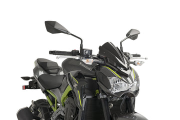 KAWASAKI Z 900 [2019] - Pára-brisa esportivo de nova geração | Preto | PUIG 9689N