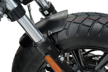 INDIAN SCOUT [2025] – Folha de alumínio grossa do pára-lama dianteiro – Preto