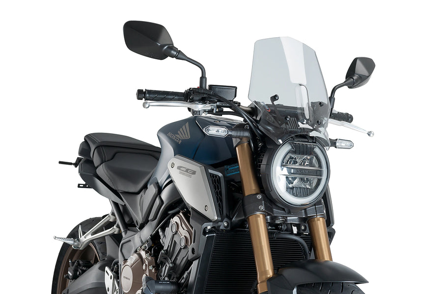 TRIUMPH BONNEVILLE T 120 BLACK [2025] - Pára-brisas esportivos de nova geração | Limpar | PUIG 9748W