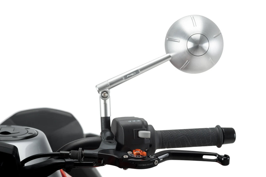 KTM 890 DUKE R [2025] – Espelho retrovisor retrô – Alumínio anodizado
