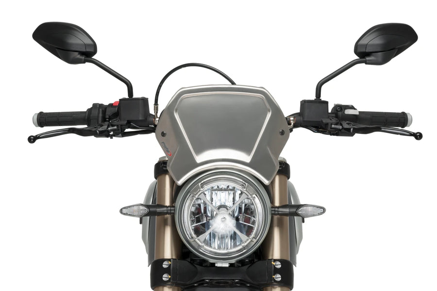 DUCATI SCRAMBLER 1100 DARK PRO [2025] – Painel frontal ALU – preto