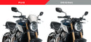 HONDA CB1000R NEO SPORTS CAFÉ - Aluminium-Frontplatte | Silber | PUIG 9803P