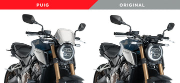 HONDA CB1000R NEO SPORTS CAFÉ - Painel frontal em alumínio | Prata | PUIG 9803P