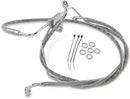 Harley Davidson Flhtcui [DRAG SPECIALTIES] - Kit de linha de freio em aço inoxidável, estendido