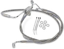 Harley Davidson Flhtcui [DRAG SPECIALTIES] - Kit de linha de freio em aço inoxidável, estendido