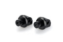 APRILIA SHIVER 900 [2020] – Almofada de borracha adaptadora para apoio de pés do passageiro – preta-1