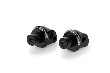 APRILIA SHIVER 900 [2020] – Almofada de borracha adaptadora para apoio de pés do passageiro – preta - 0