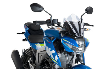 SUZUKI GSX-S 750 [2021] - Pára-brisa esportivo de nova geração | Limpar | PUIG 9873W