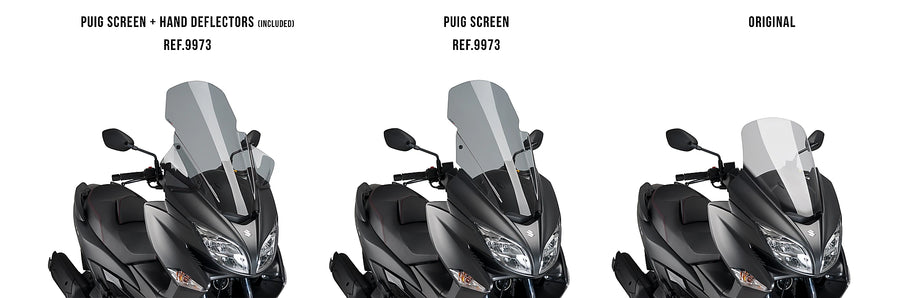 KYMCO AK 550 [2023] - Pára-brisa Touring V-Tech Line | Matizado | PUIG 9973H
