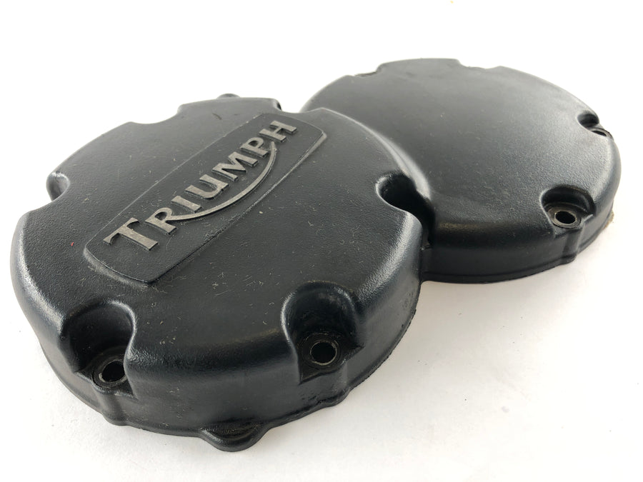 Triumph Tiger 900 T400 [1998] - Tampa do motor na unidade de eixo de compensação esquerda