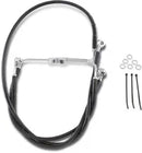 Harley Davidson Flhr [DRAG SPECIALTIES] - Kit de linha de freio estendida de vinil preto