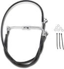 Harley Davidson Flhr [DRAG SPECIALTIES] - Kit de linha de freio estendida de vinil preto