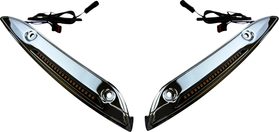 harley-davidson road glide st [CUSTOM DYNAMICS] - Faixa de pára-brisa Genesis® 4 Dynamic LED Road Glide®